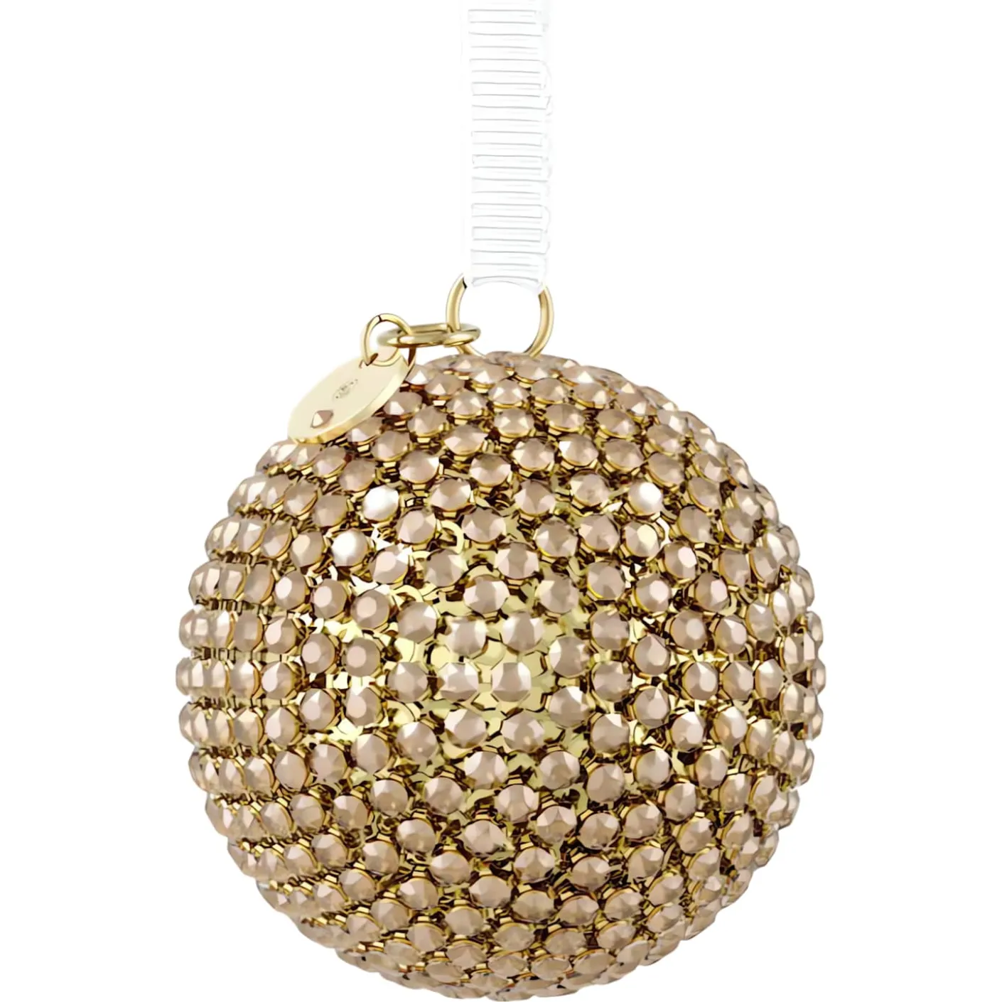 Holiday Magic Classics Crystal Mesh Ball Ornament