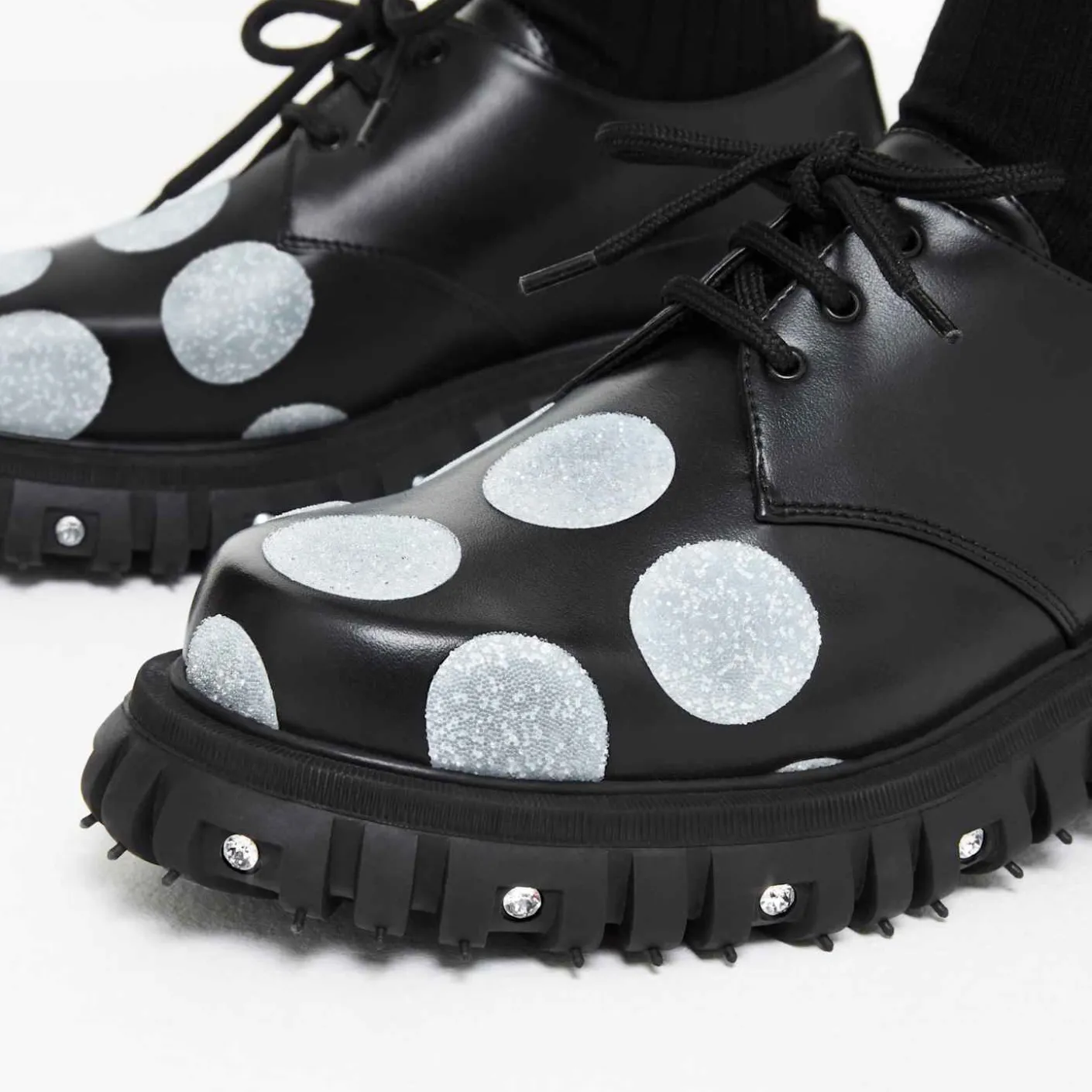 Phileo 005 Crystal Derby Schuh