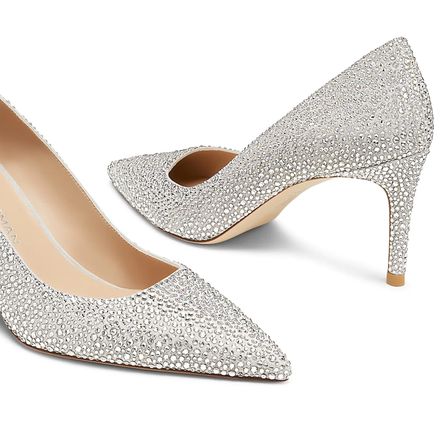 STUART WEITZMAN Stuart Power Shine Pumps